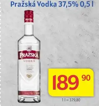 Kubík potraviny Pražská Vodka 37,5% nabídka