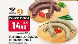 Trefa JATERNICE LAHŮDKOVÉ 100g nabídka