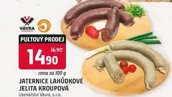 Trefa JATERNICE LAHŮDKOVÉ 100g nabídka