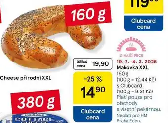 Tesco Makovka XXL, 160 g nabídka