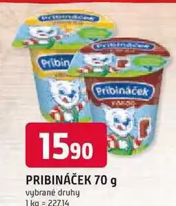 Trefa PRIBINÁČEK 70 g nabídka