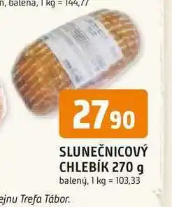 Trefa SLUNEČNICOVÝ CHLEBÍK 270 g balený nabídka