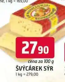 Trefa ŠVÝCÁREK SÝR 100g nabídka