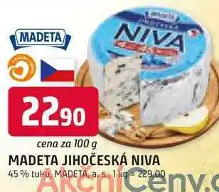 Trefa MADETA JIHOČESKÁ NIVA 45% tuku 100g nabídka