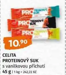 Trefa CELITA PROTEINOVÝ SUK s vanilkovou příchutí 45 g nabídka