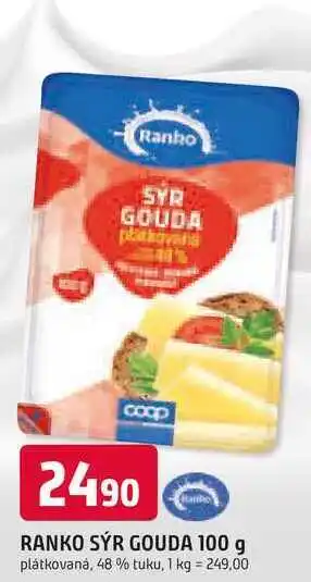 Trefa RANKO SÝR GOUDA 100 g nabídka