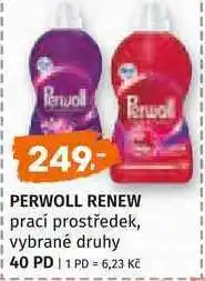 Trefa PERWOLL RENEW prací prostředek, vybrané druhy 40 PD nabídka