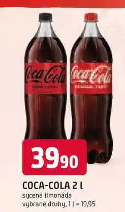 Trefa COCA-COLA 2l nabídka