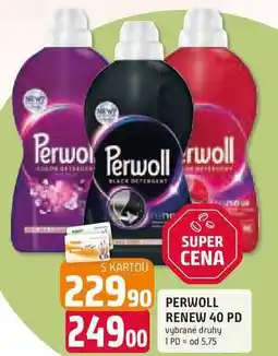 Trefa PERWOLL RENEW 40 PD vybrané druhy nabídka