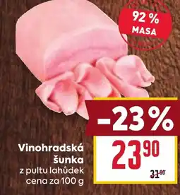 Billa Vinohradská šunka nabídka