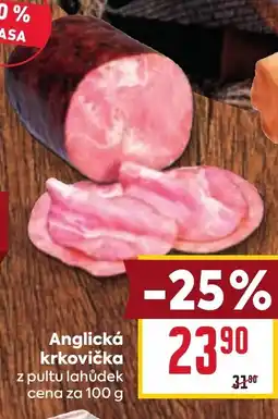 Billa Anglická krkovička nabídka