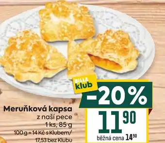 Billa Meruňková kapsa z naší pece nabídka