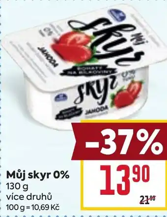 Billa Můj skyr 0% nabídka