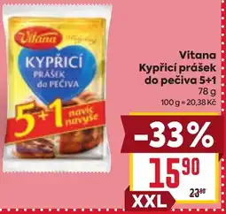 Billa Vitana Kypřicí prášek do pečiva 5+1 nabídka