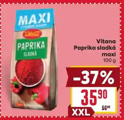 Billa Vitana Paprika sladká maxi nabídka