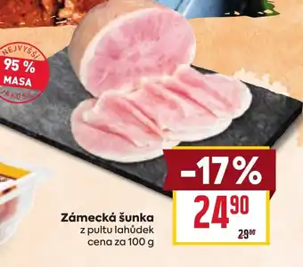 Billa Zámecká šunka nabídka