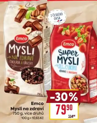 Billa Emco Mysli na zdraví nabídka