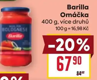 Billa Barilla Omáčka nabídka