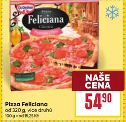 Billa Pizza Feliciana nabídka