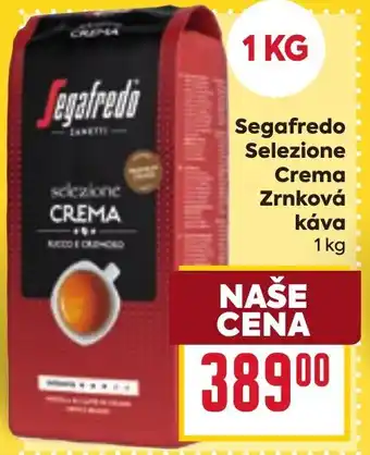 Billa Segafredo Selezione Crema Zrnková Κάνα nabídka