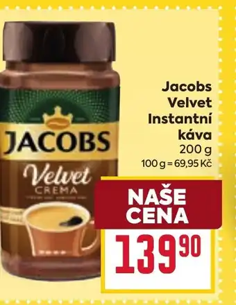 Billa Jacobs Velvet Instantní Κάνα nabídka