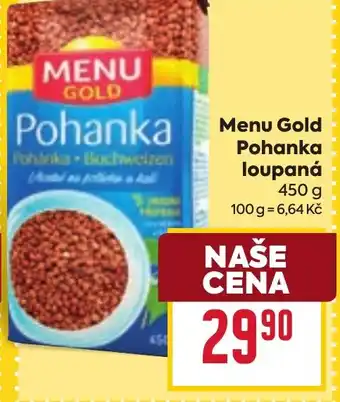 Billa Menu Gold Pohanka loupaná nabídka