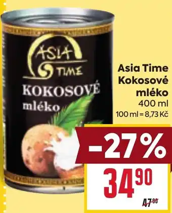 Billa Asia Time Kokosové mléko nabídka