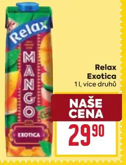 Billa Relax Exotica nabídka