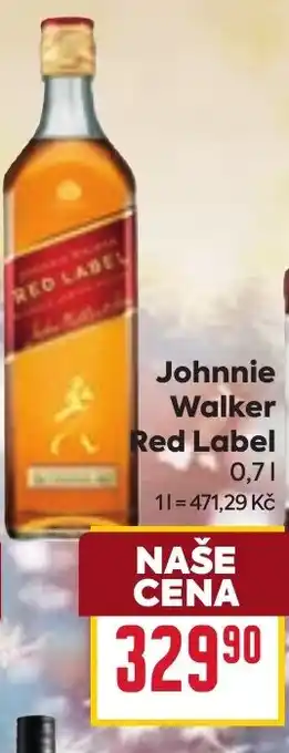 Billa Johnnie Walker Red Label nabídka