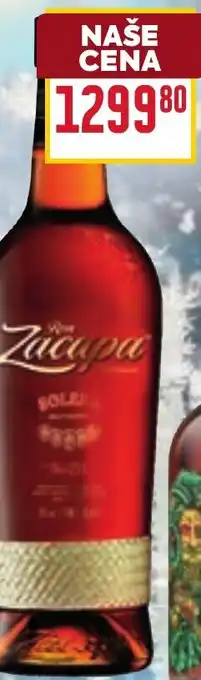 Billa Zacapa Solera Gran Reserva nabídka