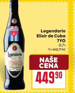 Billa Legendario Elixir de Cuba 7YO nabídka