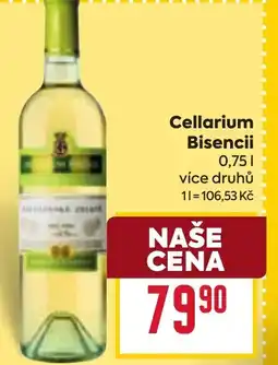 Billa Cellarium Bisencii nabídka