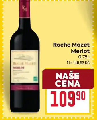 Billa Roche Mazet Merlot nabídka