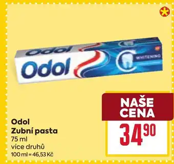 Billa Odol Zubní pasta nabídka