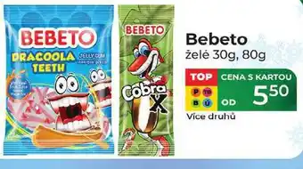 Tamda Foods Bebeto želé 30g, 80g nabídka