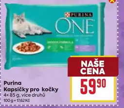 Billa Purina Kapsičky pro kočky nabídka