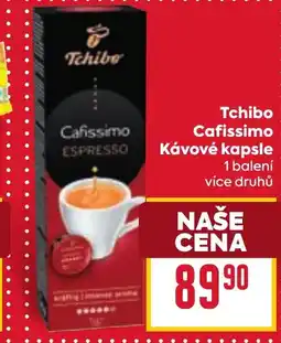 Billa Tchibo Cafissimo Kávové kapsle nabídka