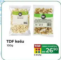 Tamda Foods TDF kešu 100g nabídka