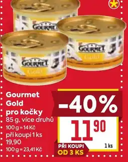 Billa GOURMET Gold pro kočky nabídka