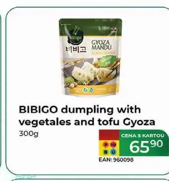 Tamda Foods BIBIGO dumpling with vegetales and tofu Gyoza 300g nabídka