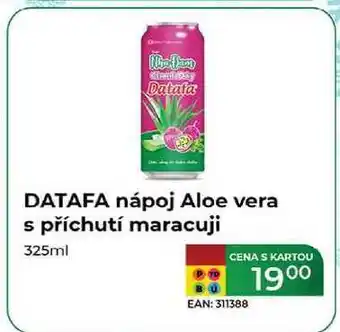 Tamda Foods DATAFA nápoj Aloe vera příchutí maracuji 325ml nabídka