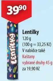 CBA Lentilky, 120 g nabídka