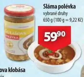 CBA Sláma polévka, 650 g nabídka