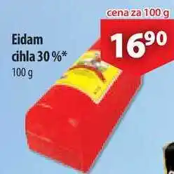 CBA Eidam cihla 30%, 100 g nabídka