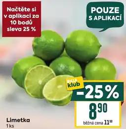 Billa Limetka nabídka