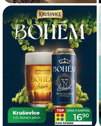 Tamda Foods Krušovice 0,5L Bohém plech nabídka