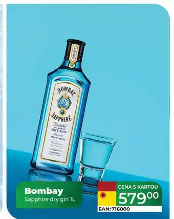 Tamda Foods Bombay Sapphire dry gin 1 L nabídka