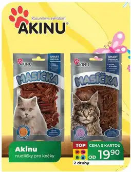 Tamda Foods Akinu nudličky pro kočky nabídka