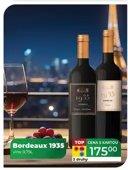 Tamda Foods Bordeaux 1935 víno 0,75L nabídka