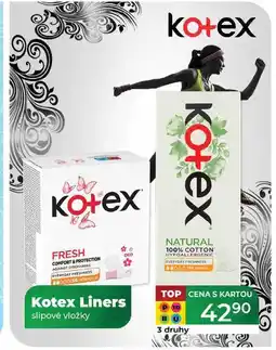 Tamda Foods Kotex Liners slipové vložky nabídka